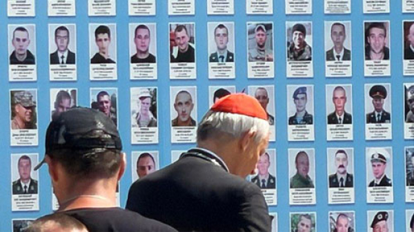 La oración de Zuppi en Kyiv: "Que Dios conceda una paz justa"