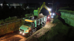Trabaja Secretaría de Infraestructura en turnos diurnos y nocturnos