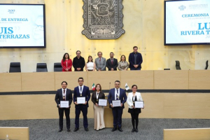 Congreso entrega Presea &ldquo;Luis Rivera Terrazas&rdquo;