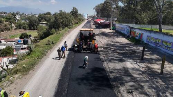 Infra comienza pavimentación en vialidades de la capital