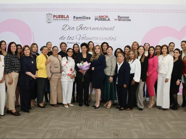 SEDIF reconoce a Voluntariados del Gobierno de Puebla