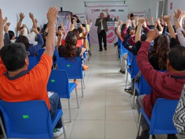 Policía Auxiliar fomenta principios y valores