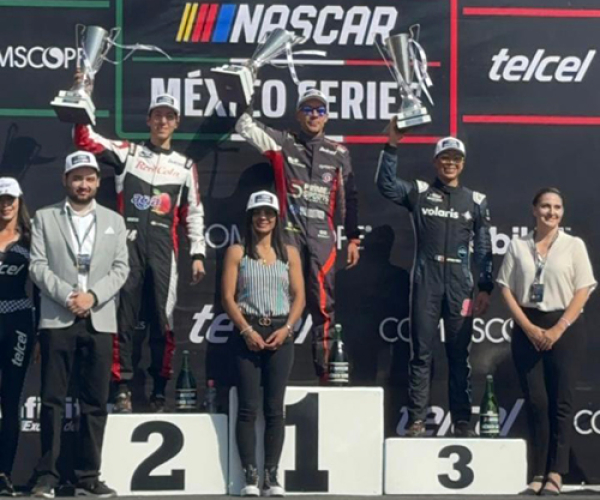 Se vistió Autódromo Internacional Miguel E. Abed de la Nascar México