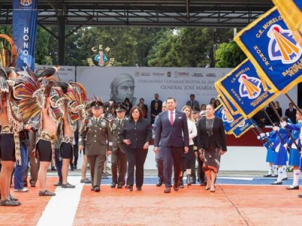 Puebla honra a José Ma. Morelos y Pavón