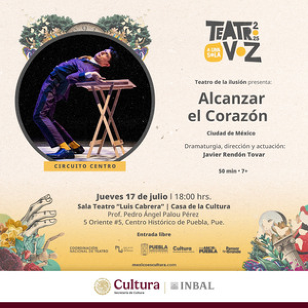 Casa de la Cultura alista funciones del Festival de Monólogos