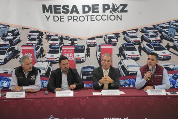 Puebla Capital avanza con resultados en seguridad: Pepe Chedraui
