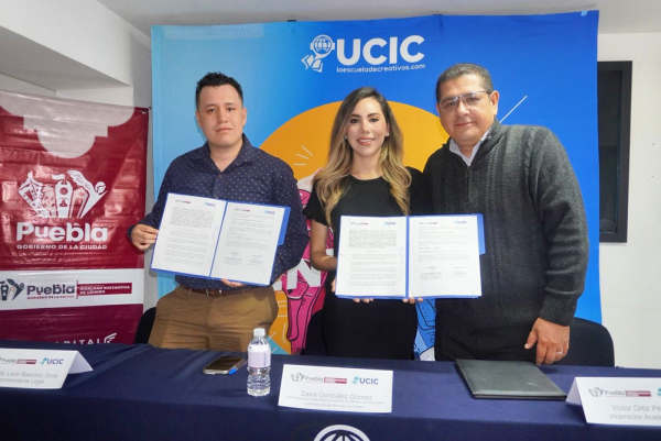 Puebla Capital y UCIC fortalecer igualdad en la educación