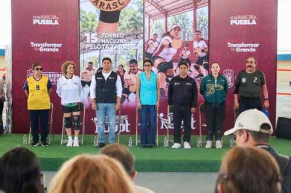 Inicia torneo de Pelota Tarasca en Puebla