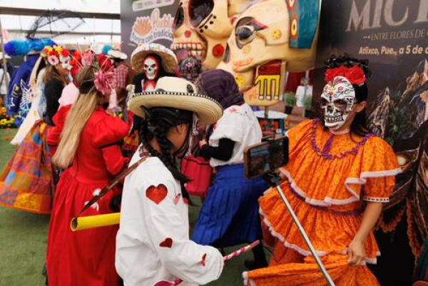 Atlixco impulsa floricultura con "Ruta del Mictlán"