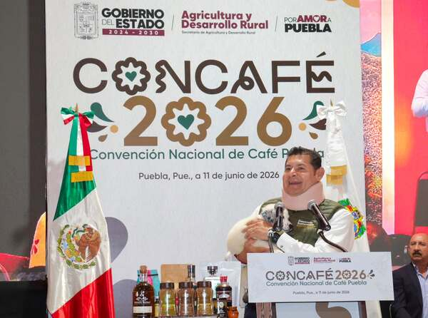 Puebla inaugura la CONCAFÉ 2026