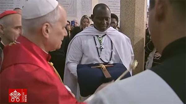 El Papa en Annaba como hijo de San Agustín