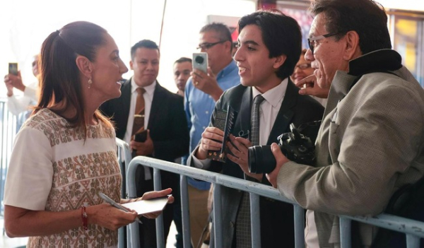 Inaugura Tren Felipe Ángeles, Buenavista-AIFA