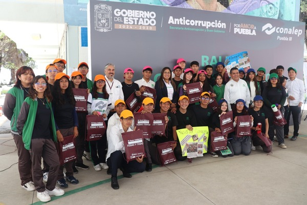 Conalep realiza rally "Corrupción Cero”