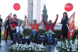 Para atletas poblanos conquistan el Medio Maratón de Guadalajara.