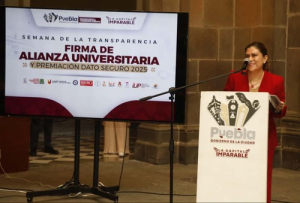 Puebla Capital promueve transparencia con universidades