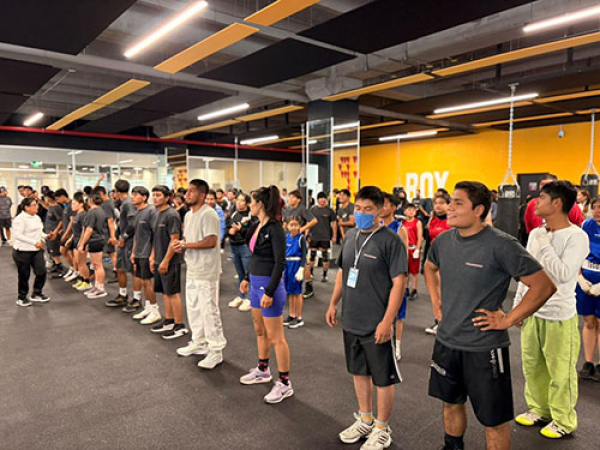 Realiza UDEP magno entrenamiento de box