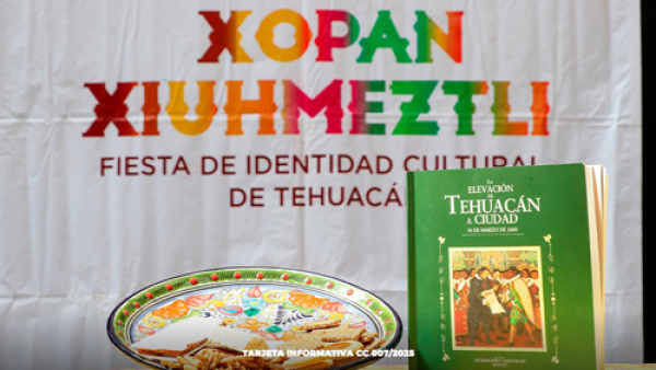 &quot;Xopan Xiuhmeztli&quot; la identidad festiva de Tehuacán