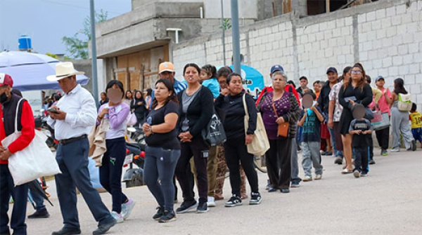 Lechetón, programa que benefició a la colonia Carmelitas