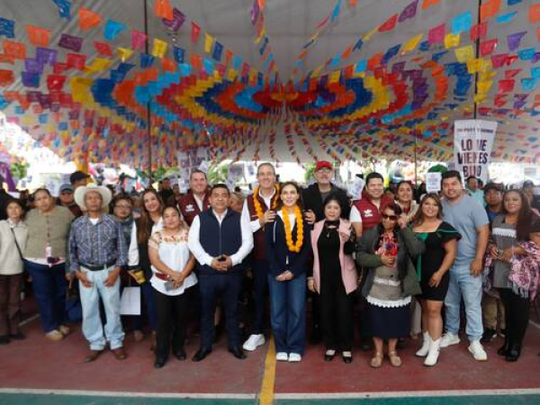 Presenta Pepe Chedraui avances de gobierno en Canoa