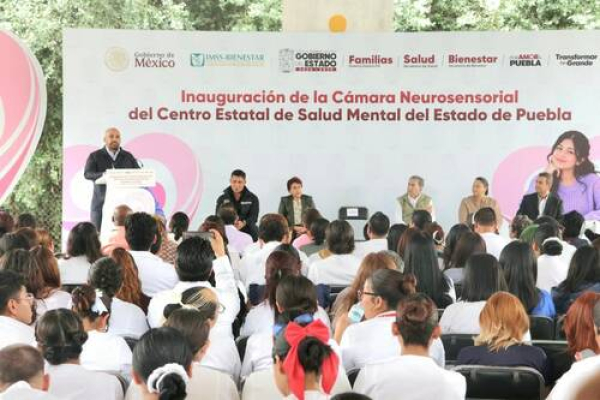 Inauguran Cámara Neurosensorial en Centro de Salud Mental