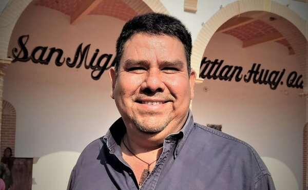 Joel Bravo, alcalde de San Miguel Amatitlán