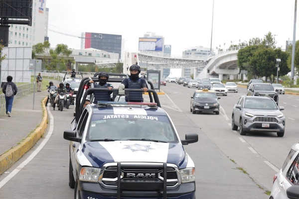 SSP aumenta vigilancia en la Vía Atlixcáyotl