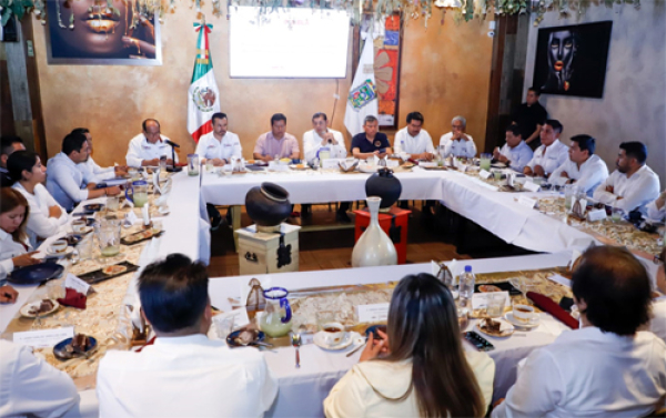 Reunión con alcaldes municipales de Microrregión Tecamachalco