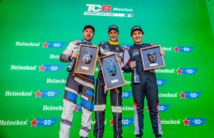 Tres de tres para el Peralta Racing en la TCR México