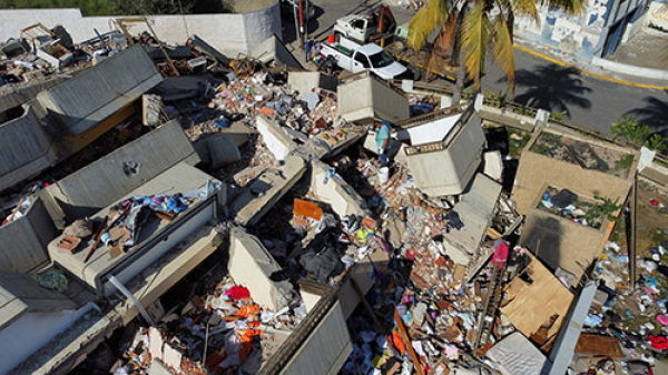 Para ayudar a los animales heridos tras los terremotos de gran magnitud.