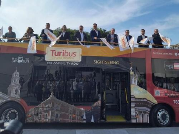 Puebla fortalece su oferta turística con empresa &quot;Turibus&quot;