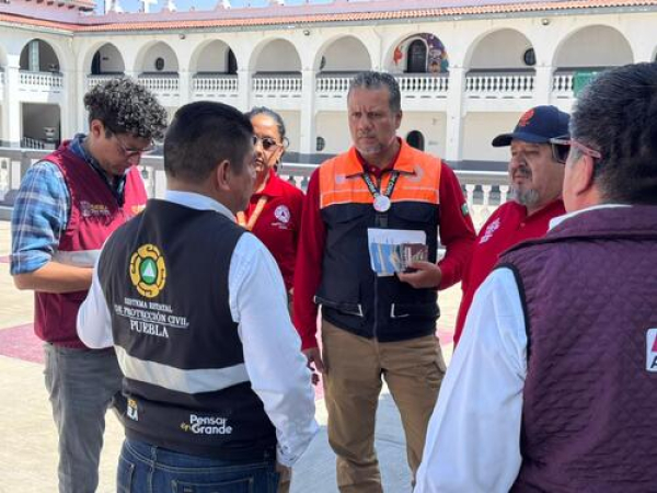 PC Estatal supervisa rutas de evacuaci&oacute;n del Popocat&eacute;petl