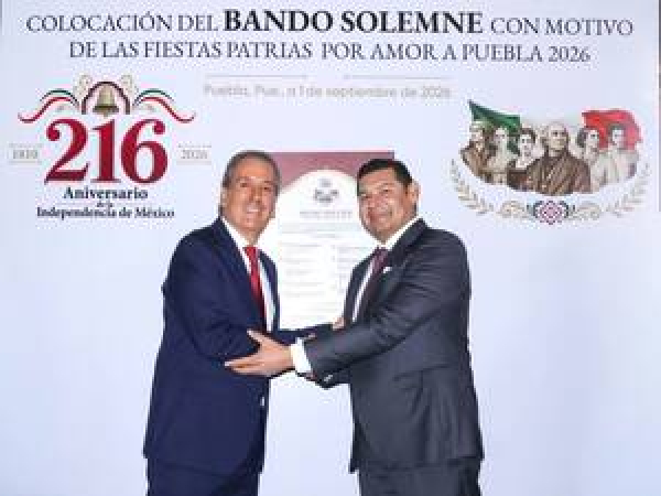 Armenta y Pepe Chedraui presentan actividades de Fiestas Patrias