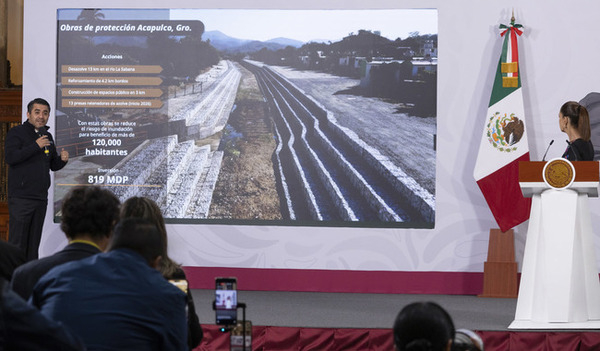 Anuncian inversión millonaria en obras hidráulicas