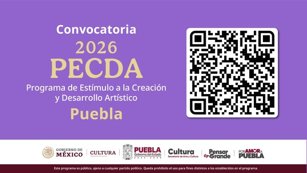 Abren convocatoria PECDA para proyectos artísticos