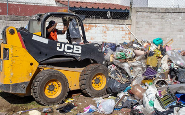 Se retiraron 30 toneladas de basura en Villa Verde