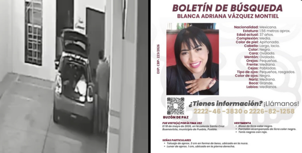 Localizan muerta a Blanca Adriana en Tlaxcala