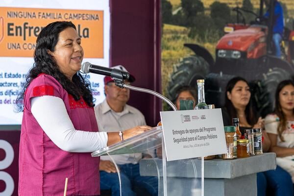 SADR entrega apoyos a microrregión de Atlixco