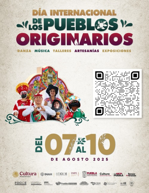 Día Internacional de los Pueblos Originarios en Puebla