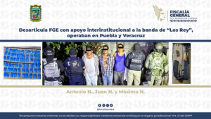 Capturan a banda de &ldquo;Los Rey&rdquo;