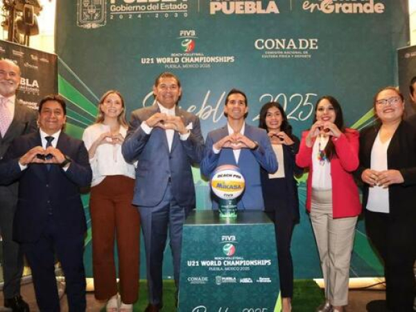Puebla albergará Mundial Sub-21 de Voleibol de Playa