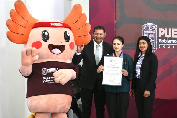 Puebla es referente nacional en deporte: Armenta