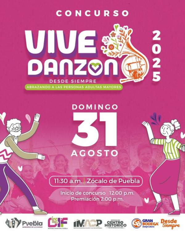 Invita SMDIF al primer “Vive Danzón 2025”