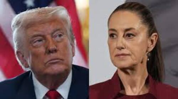 Donald Trump | Claudia Sheinbaum 