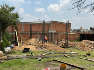 Se evalúan daños en la barda de secundaria en Coronango