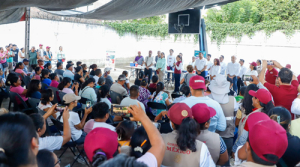 La presidenta Claudia Sheinbaum regresó a Puebla