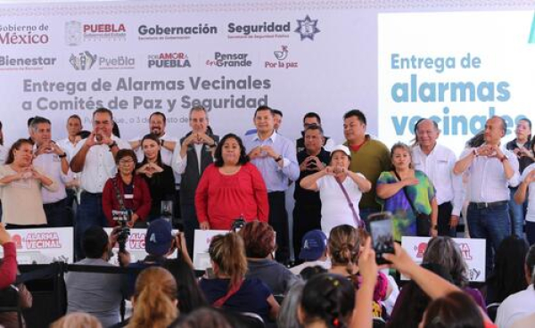 Comités de Paz refuerzan seguridad en San Baltazar Campeche: Chedraui