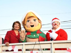 UTH realiza caravana navide&ntilde;a en Huejotzingo