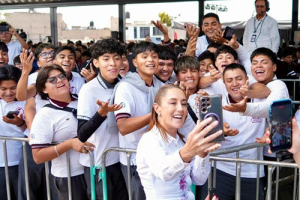 Sheinbaum inaugura 2 bachilleratos nacionales en Chimalhuac&aacute;n e Ixtapaluca