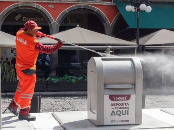 Limpieza integral para el Centro Histórico: Puebla capital