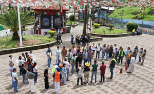 Xiutetelco participa en el Simulacro Nacional 2025